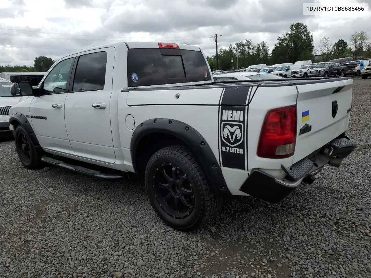 2011 Dodge Ram 1500 VIN: 1D7RV1CT0BS685456 Lot: 55452055