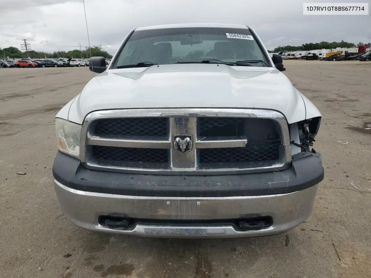 2011 Dodge Ram 1500 VIN: 1D7RV1GT8BS677714 Lot: 55842325