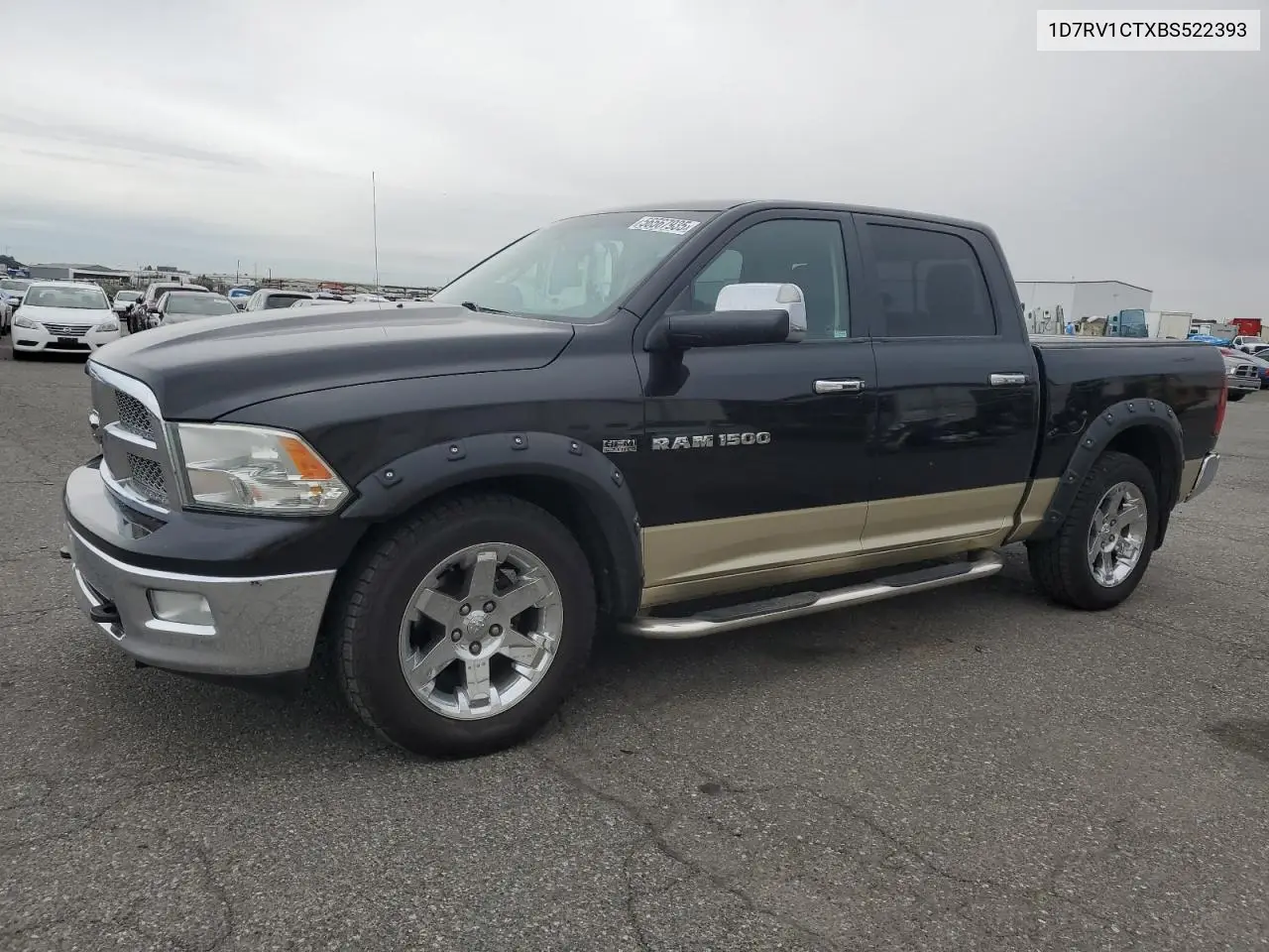 2011 Dodge Ram 1500 VIN: 1D7RV1CTXBS522393 Lot: 56567935