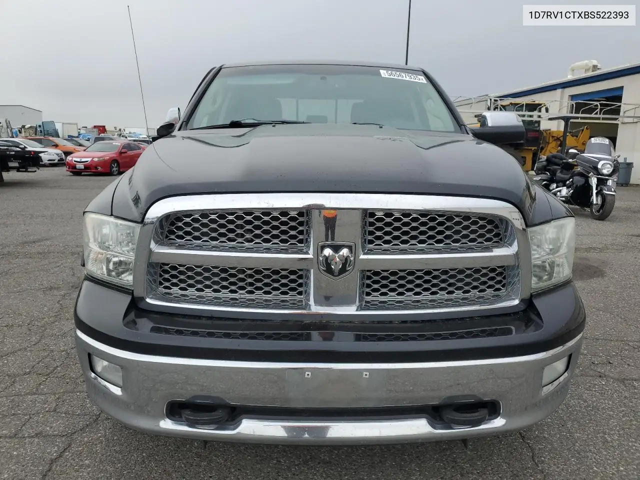 2011 Dodge Ram 1500 VIN: 1D7RV1CTXBS522393 Lot: 56567935