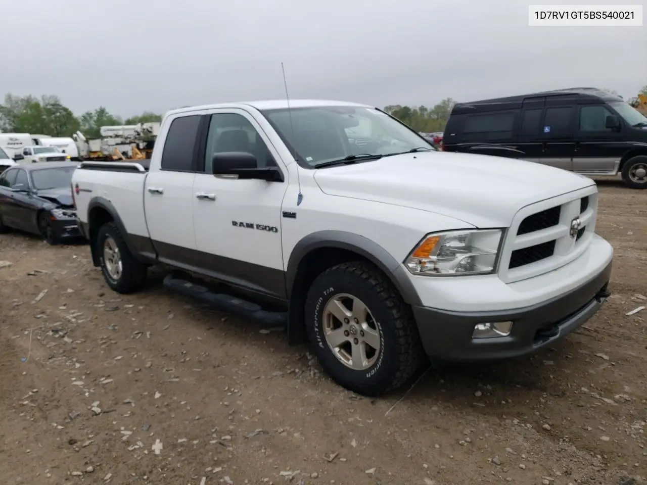 2011 Dodge Ram 1500 VIN: 1D7RV1GT5BS540021 Lot: 56889985
