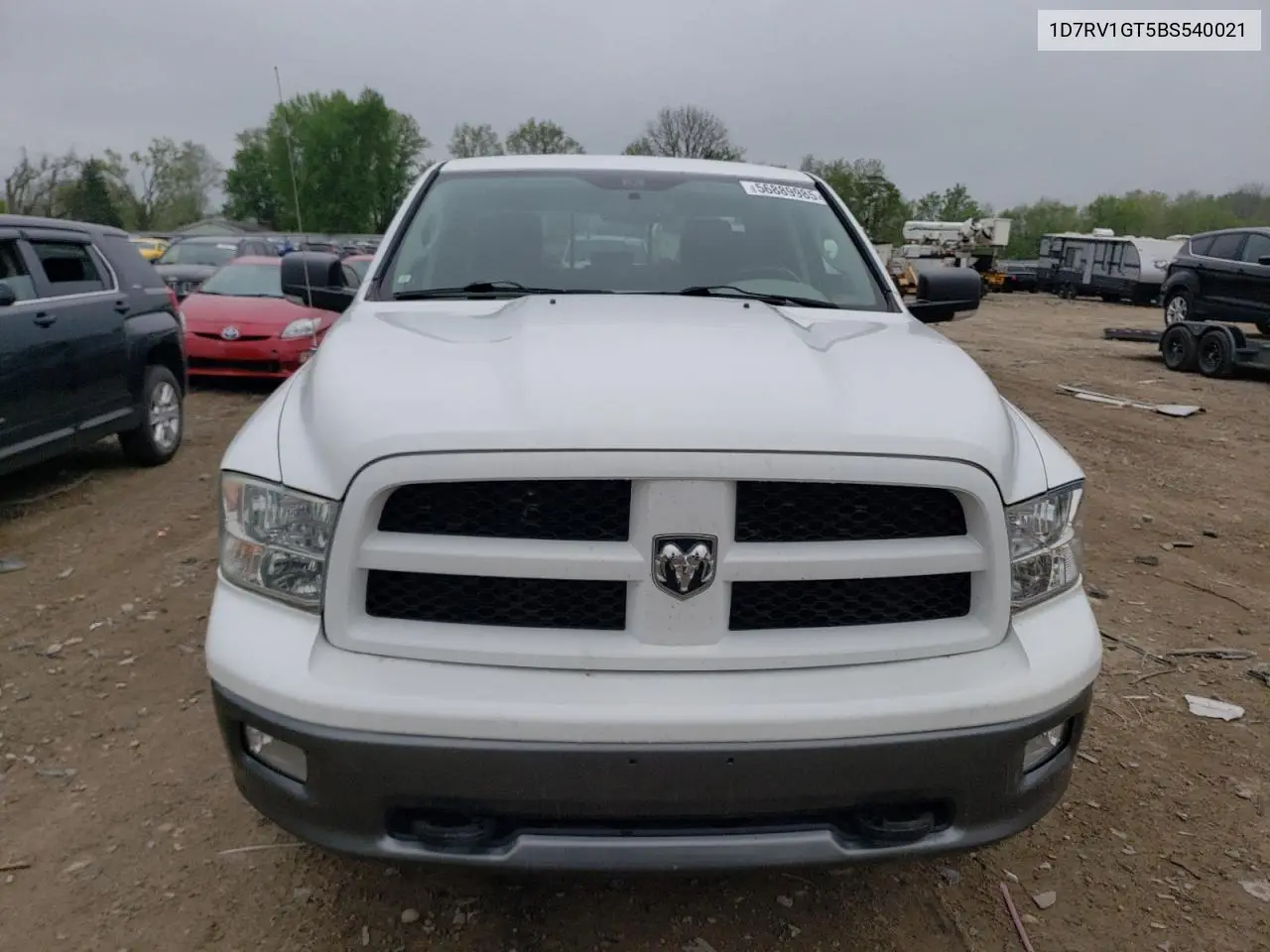 2011 Dodge Ram 1500 VIN: 1D7RV1GT5BS540021 Lot: 56889985