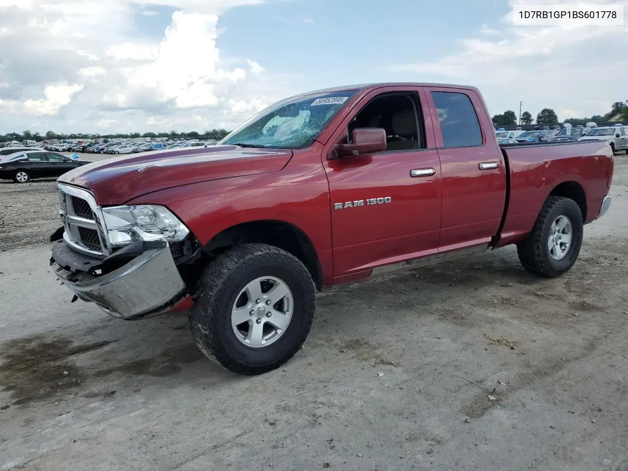 2011 Dodge Ram 1500 VIN: 1D7RB1GP1BS601778 Lot: 56952895