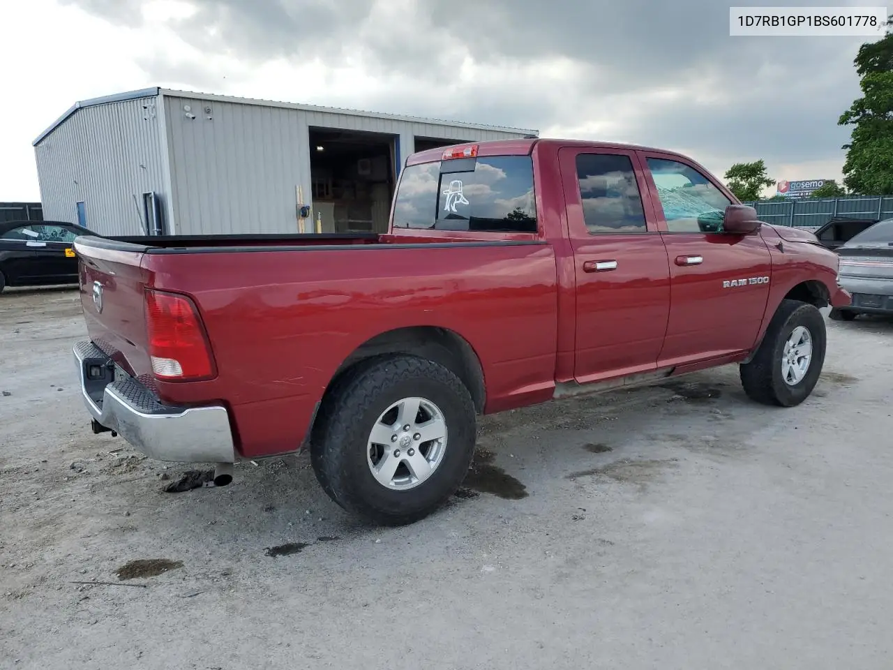 2011 Dodge Ram 1500 VIN: 1D7RB1GP1BS601778 Lot: 56952895