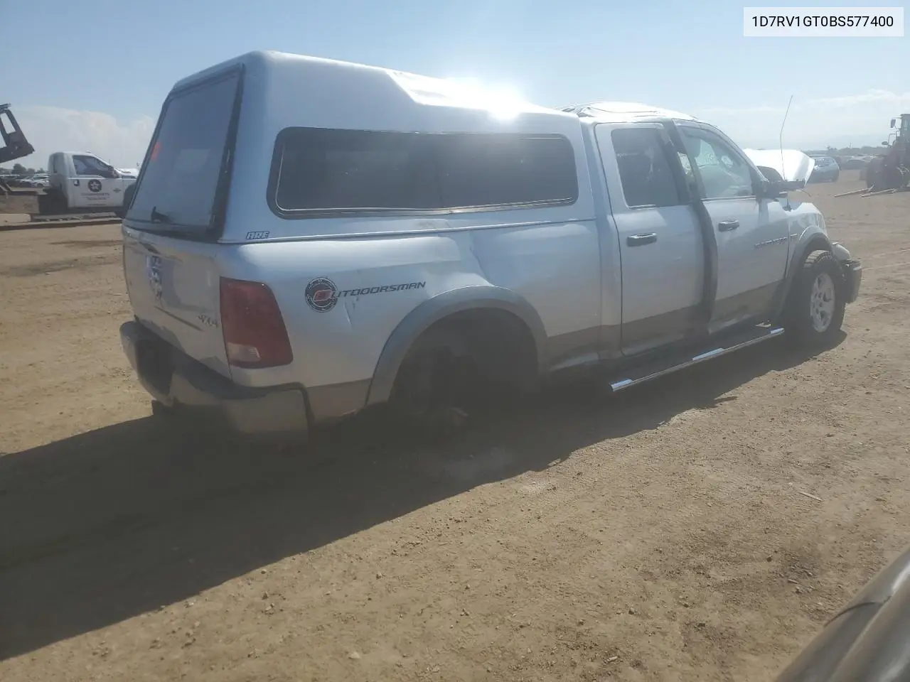 2011 Dodge Ram 1500 VIN: 1D7RV1GT0BS577400 Lot: 59547825