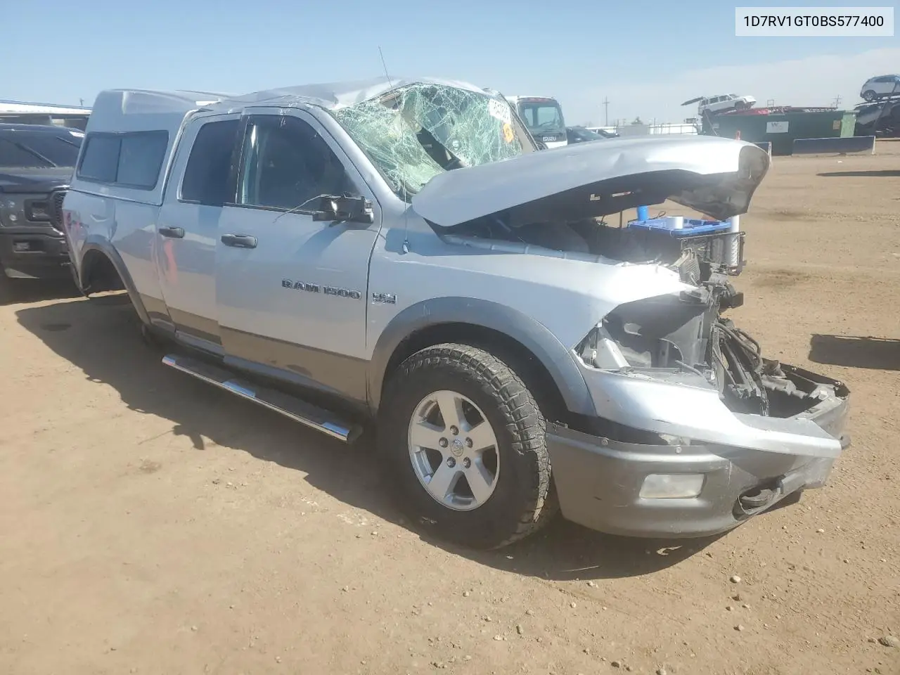 2011 Dodge Ram 1500 VIN: 1D7RV1GT0BS577400 Lot: 59547825