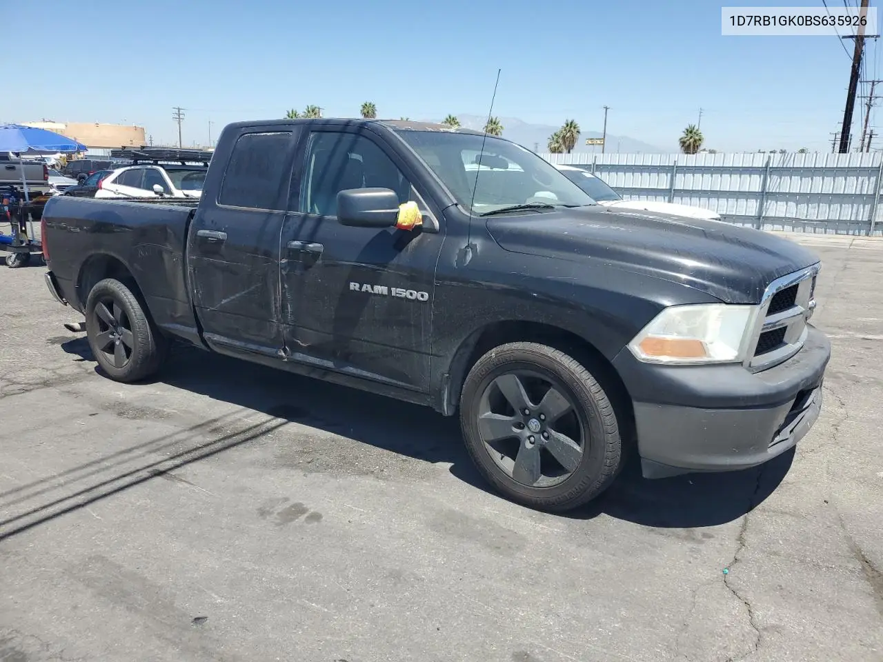 2011 Dodge Ram 1500 VIN: 1D7RB1GK0BS635926 Lot: 59995805