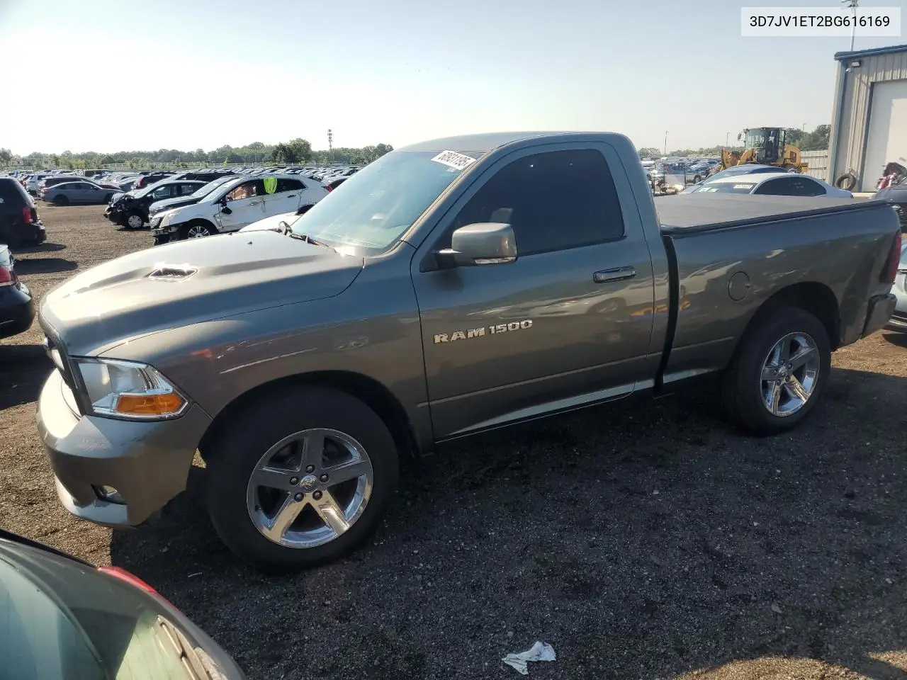 2011 Dodge Ram 1500 VIN: 3D7JV1ET2BG616169 Lot: 60931195