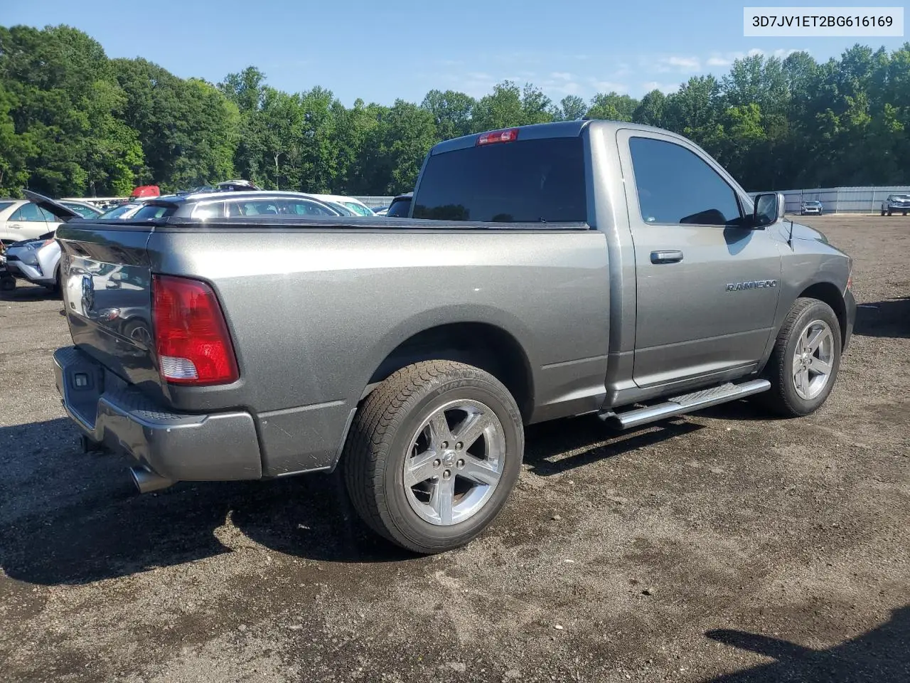 2011 Dodge Ram 1500 VIN: 3D7JV1ET2BG616169 Lot: 60931195