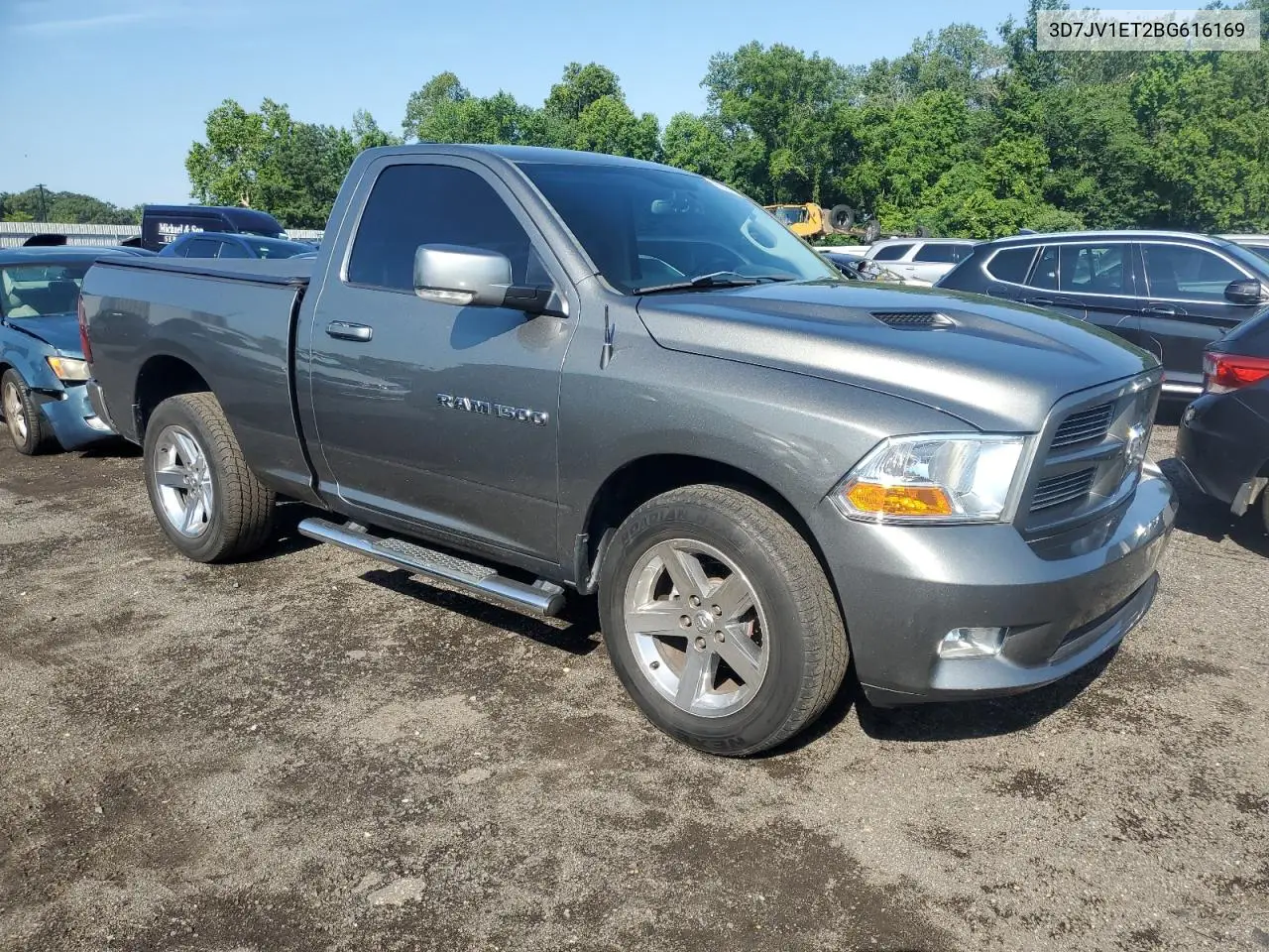 2011 Dodge Ram 1500 VIN: 3D7JV1ET2BG616169 Lot: 60931195