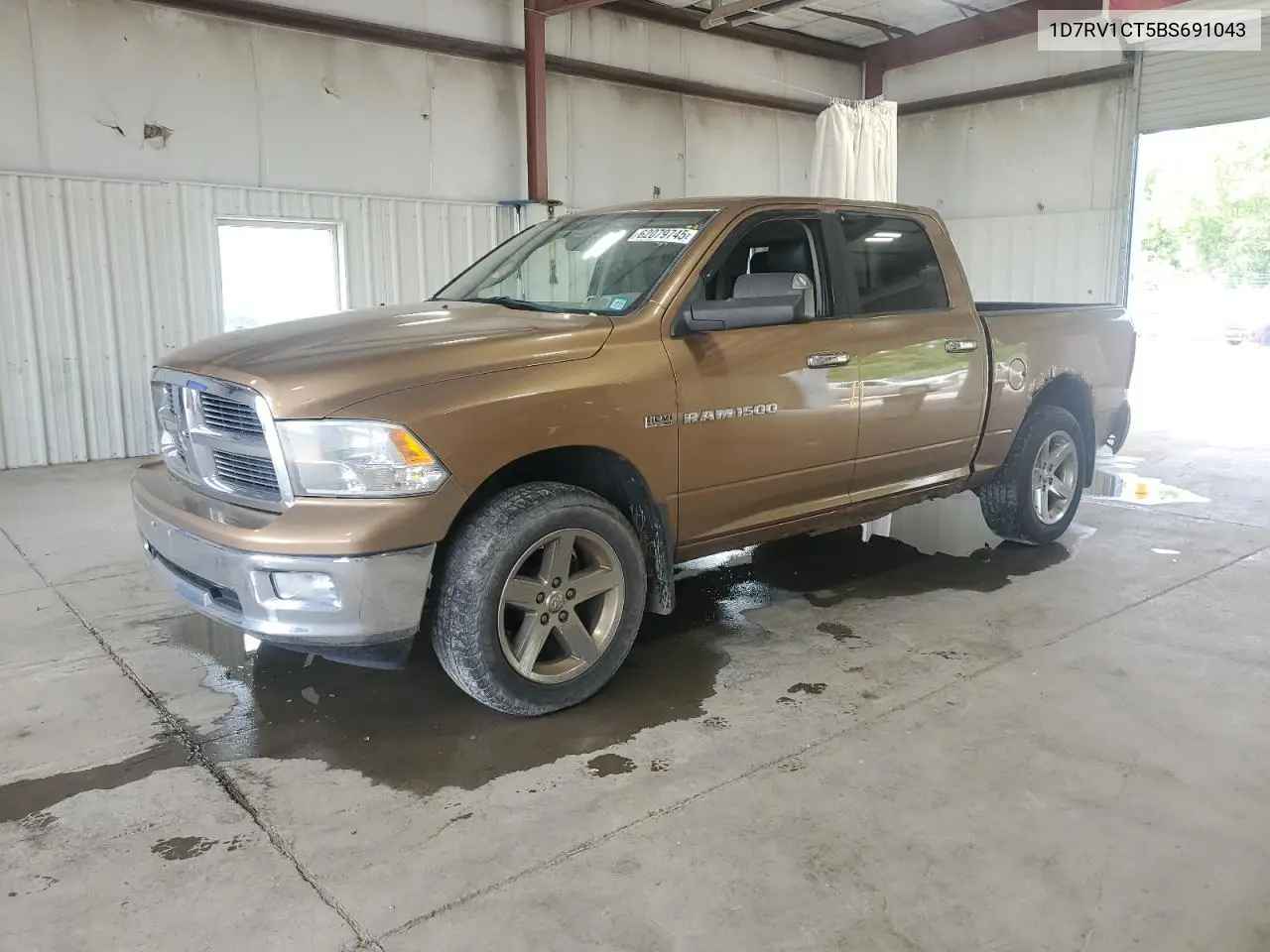 2011 Dodge Ram 1500 VIN: 1D7RV1CT5BS691043 Lot: 62079745