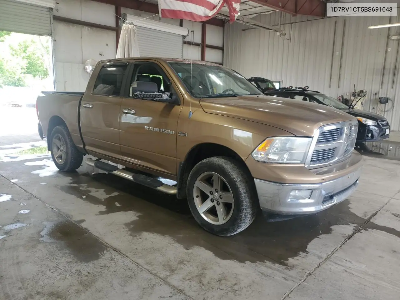 2011 Dodge Ram 1500 VIN: 1D7RV1CT5BS691043 Lot: 62079745