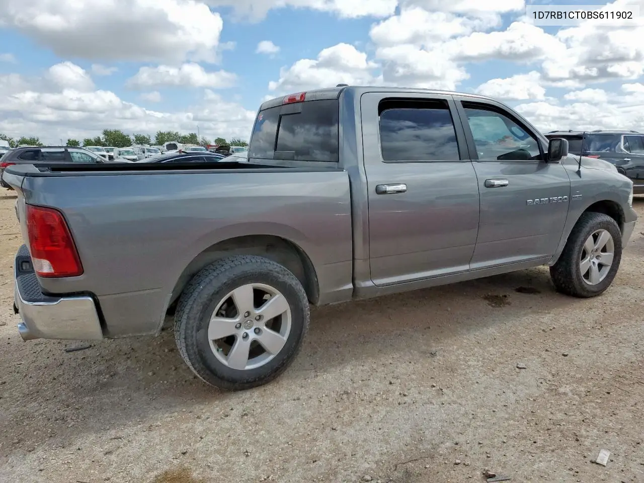 2011 Dodge Ram 1500 VIN: 1D7RB1CT0BS611902 Lot: 62546655
