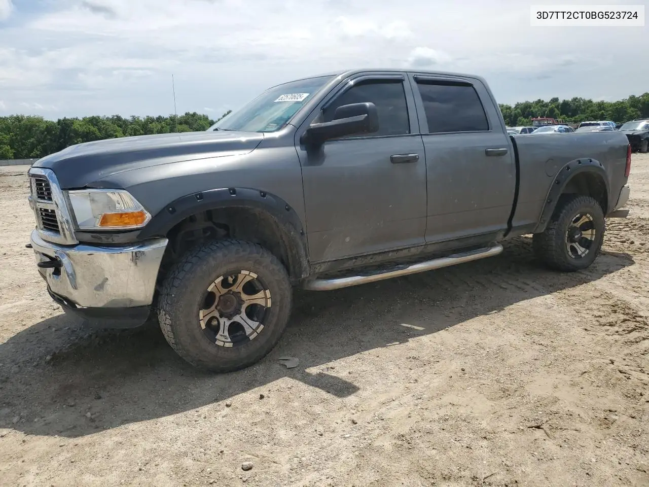 2011 Dodge Ram 2500 VIN: 3D7TT2CT0BG523724 Lot: 62570605