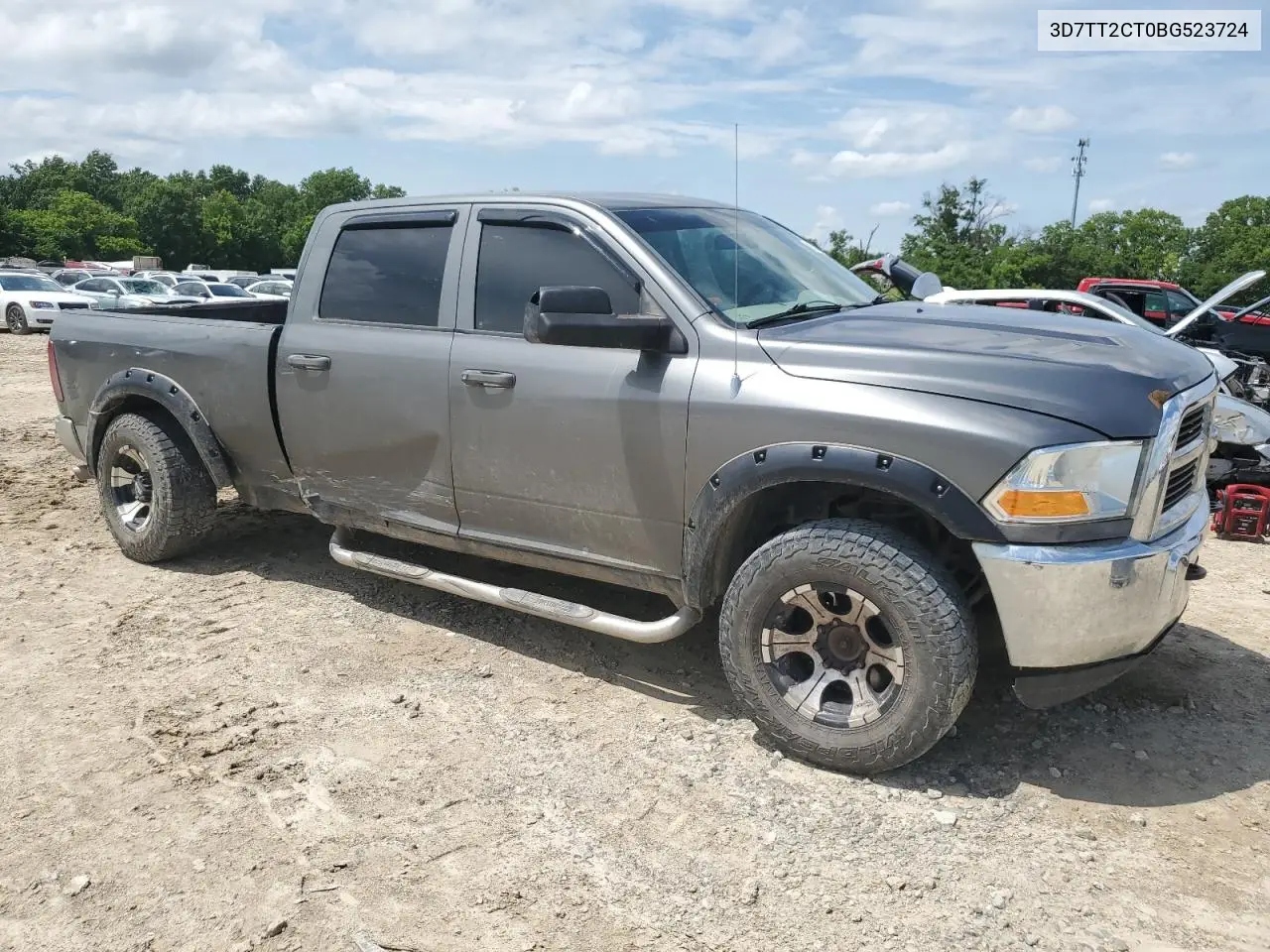 2011 Dodge Ram 2500 VIN: 3D7TT2CT0BG523724 Lot: 62570605