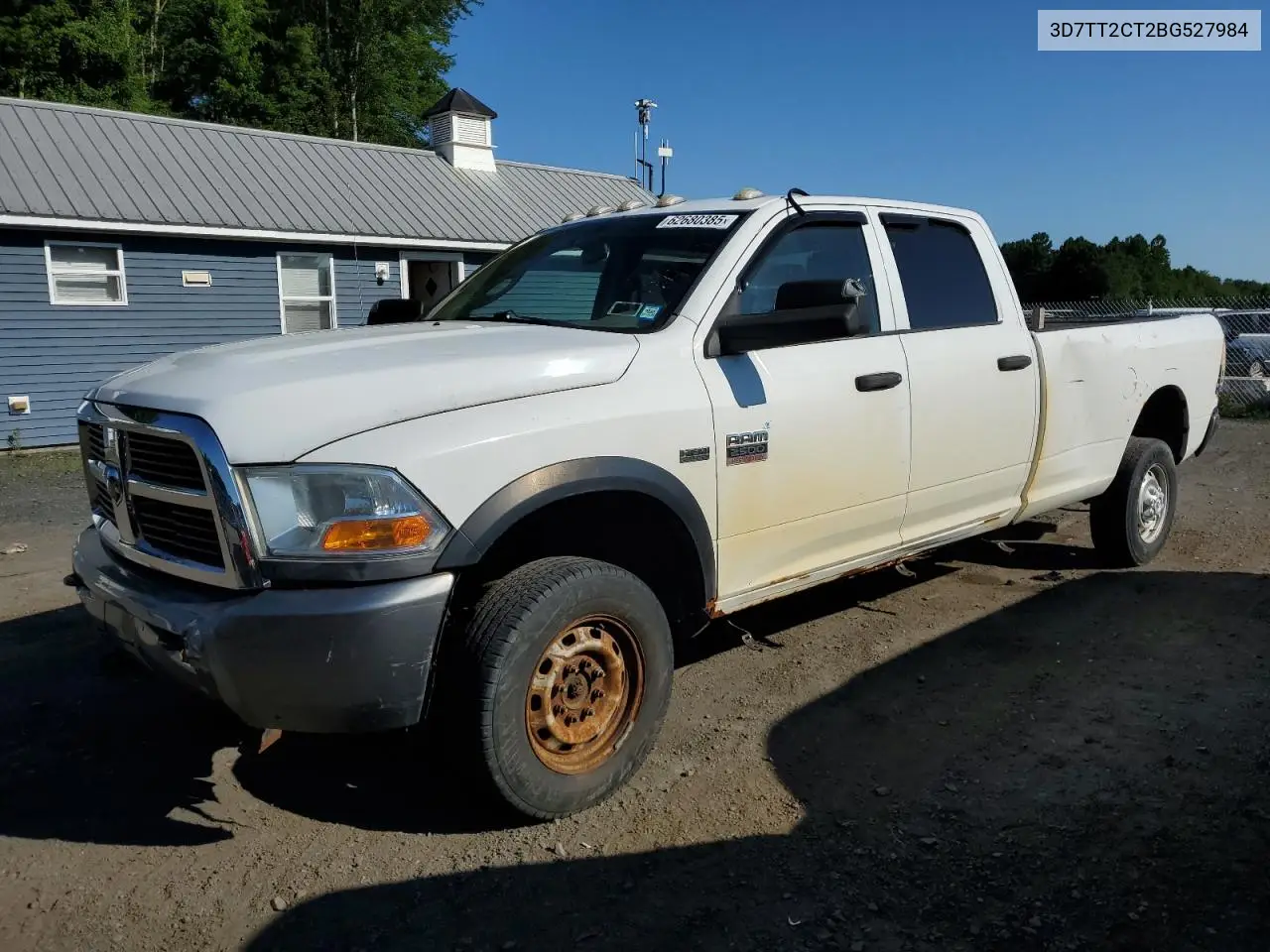 2011 Dodge Ram 2500 VIN: 3D7TT2CT2BG527984 Lot: 62680385