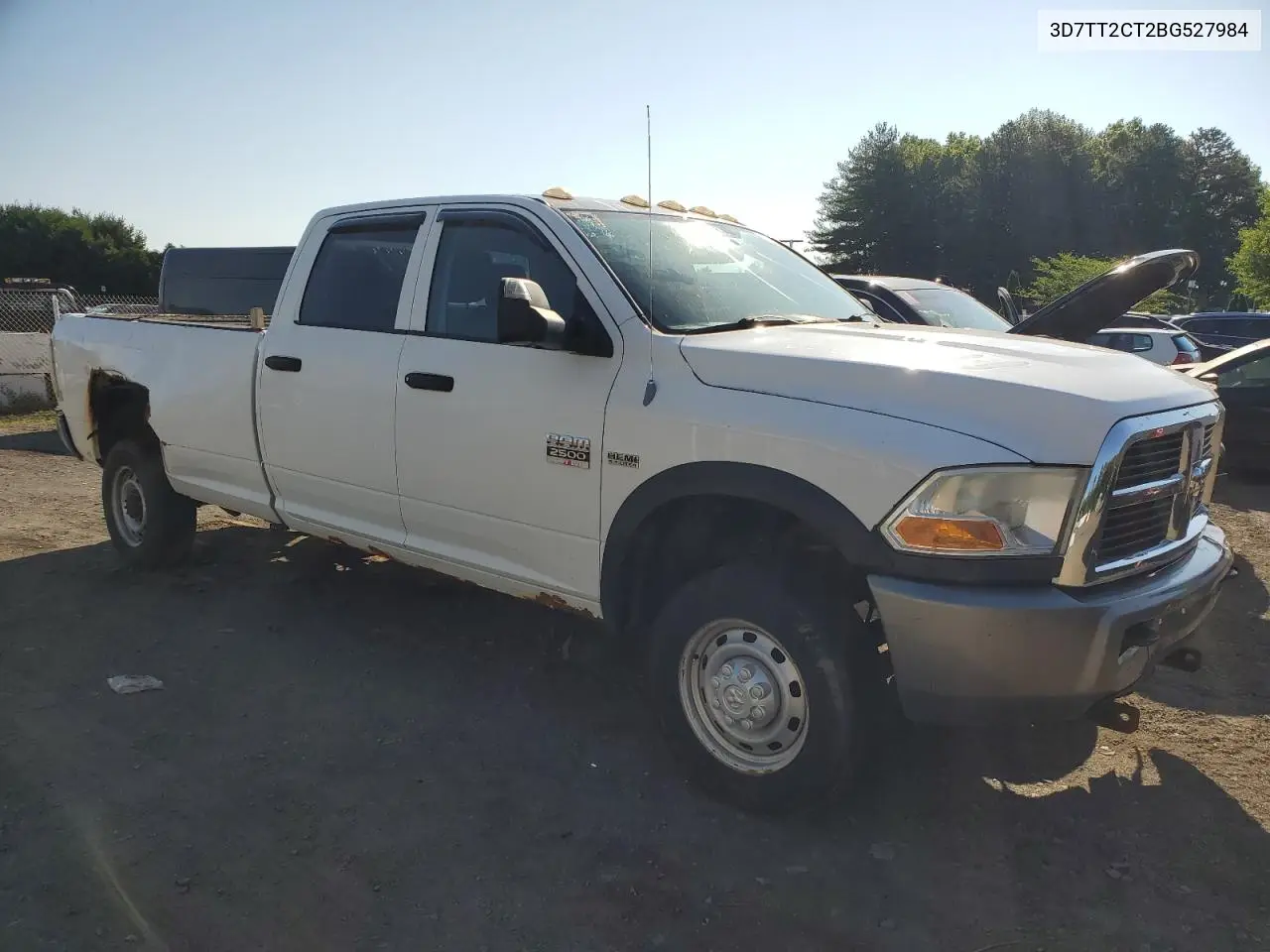 2011 Dodge Ram 2500 VIN: 3D7TT2CT2BG527984 Lot: 62680385