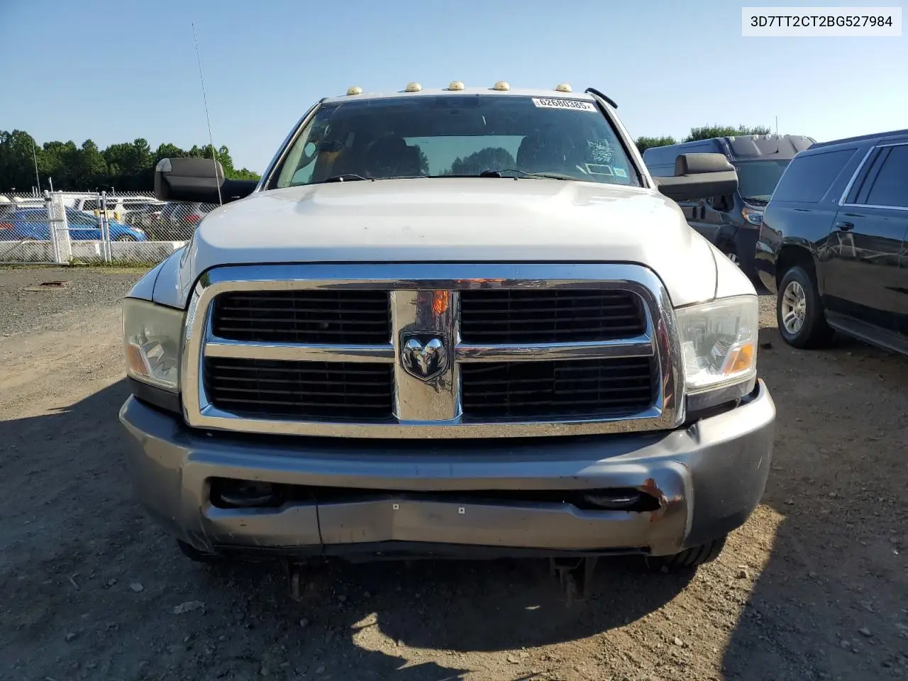 2011 Dodge Ram 2500 VIN: 3D7TT2CT2BG527984 Lot: 62680385