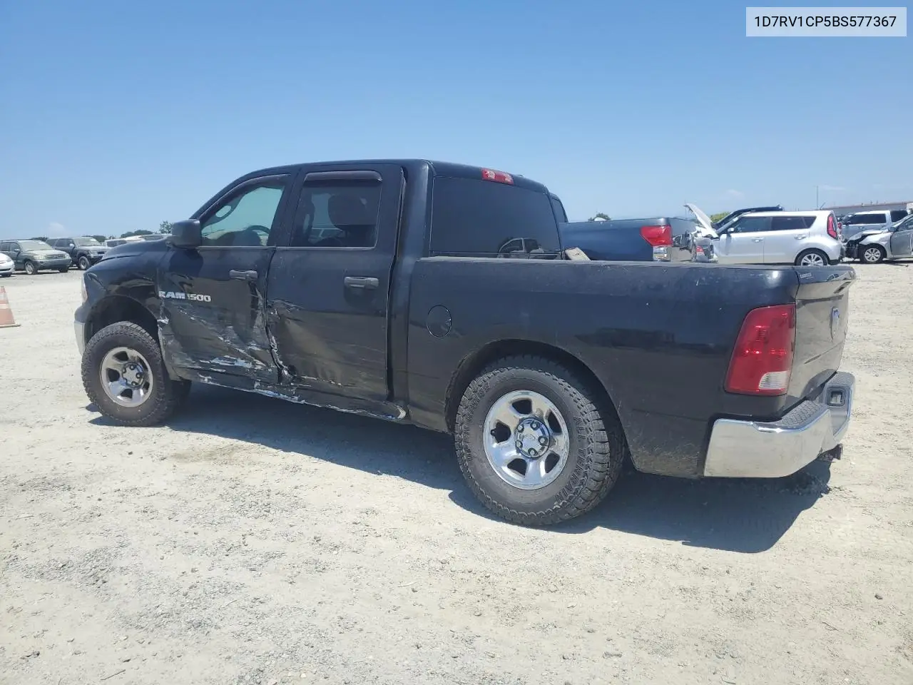 2011 Dodge Ram 1500 VIN: 1D7RV1CP5BS577367 Lot: 62744495
