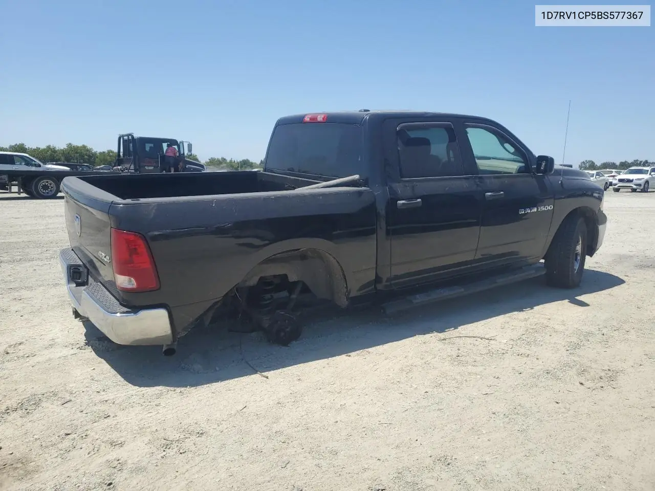2011 Dodge Ram 1500 VIN: 1D7RV1CP5BS577367 Lot: 62744495