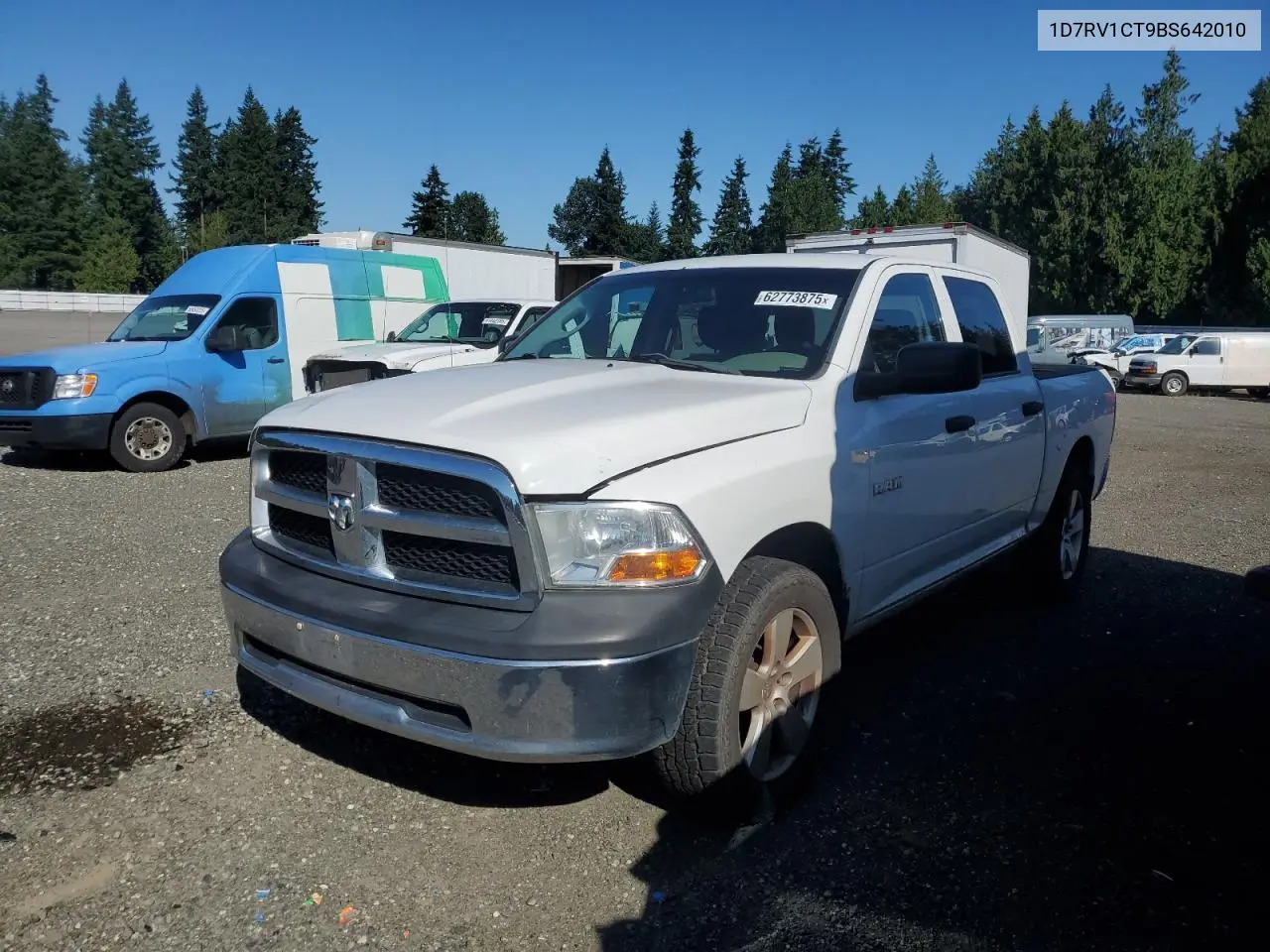2011 Dodge Ram 1500 VIN: 1D7RV1CT9BS642010 Lot: 62773875