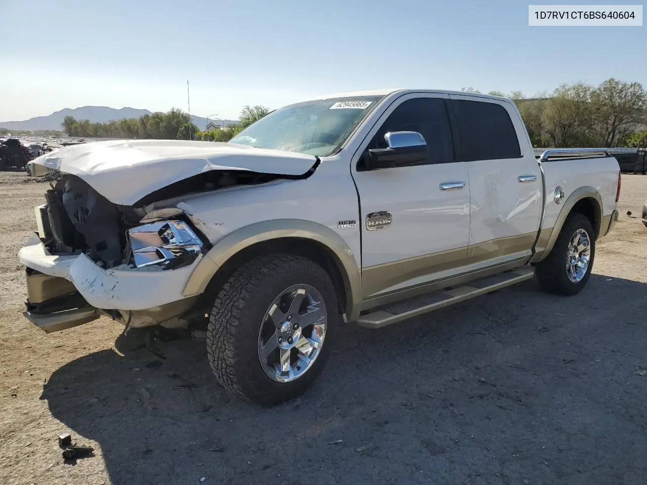2011 Dodge Ram 1500 VIN: 1D7RV1CT6BS640604 Lot: 62945865