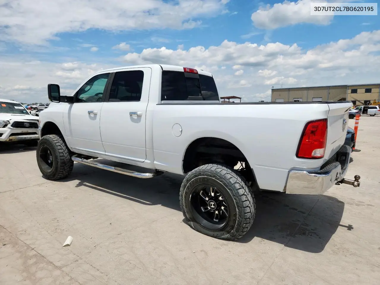 2011 Dodge Ram 2500 VIN: 3D7UT2CL7BG620195 Lot: 62966055