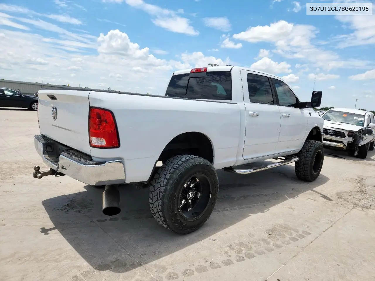 2011 Dodge Ram 2500 VIN: 3D7UT2CL7BG620195 Lot: 62966055