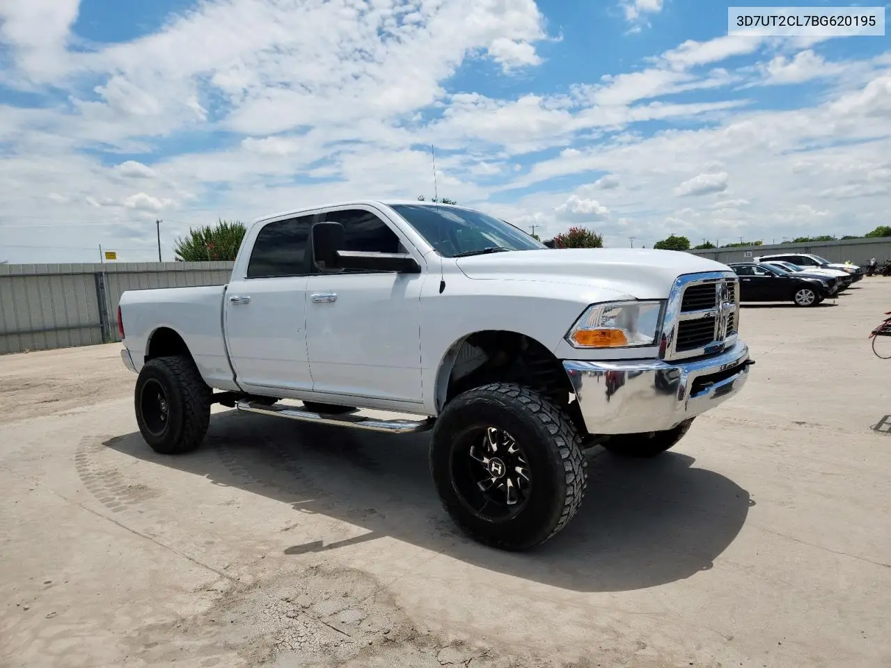 2011 Dodge Ram 2500 VIN: 3D7UT2CL7BG620195 Lot: 62966055