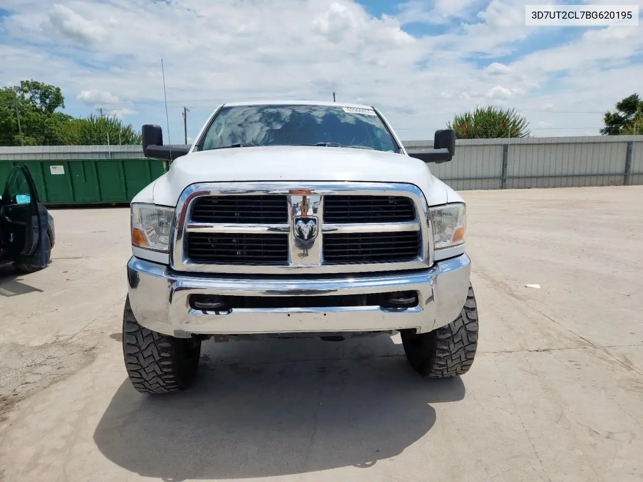 2011 Dodge Ram 2500 VIN: 3D7UT2CL7BG620195 Lot: 62966055