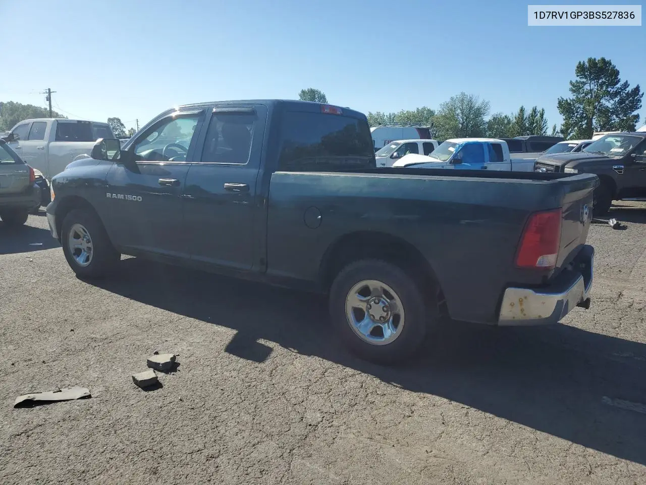 2011 Dodge Ram 1500 VIN: 1D7RV1GP3BS527836 Lot: 63039755