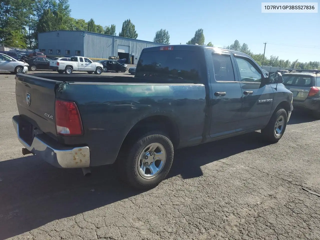 2011 Dodge Ram 1500 VIN: 1D7RV1GP3BS527836 Lot: 63039755