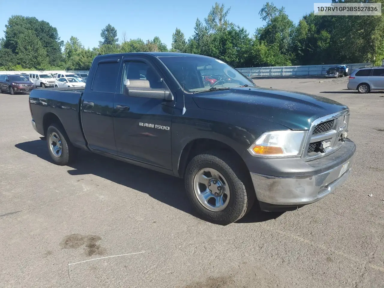 2011 Dodge Ram 1500 VIN: 1D7RV1GP3BS527836 Lot: 63039755