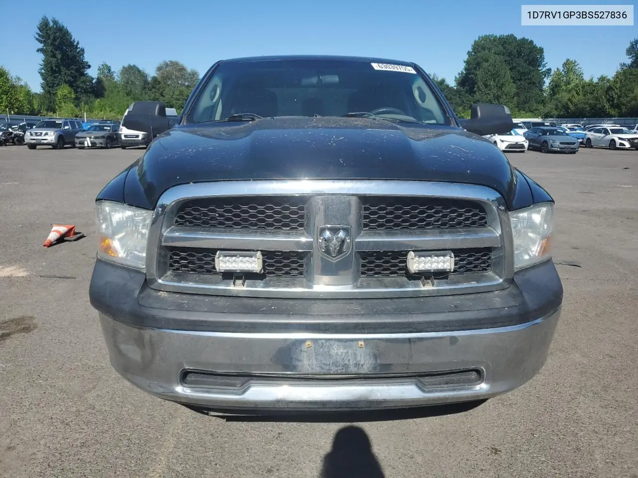 2011 Dodge Ram 1500 VIN: 1D7RV1GP3BS527836 Lot: 63039755