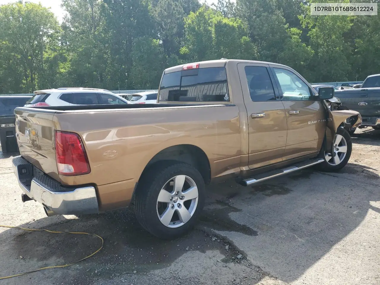 2011 Dodge Ram 1500 VIN: 1D7RB1GT6BS612224 Lot: 63081085