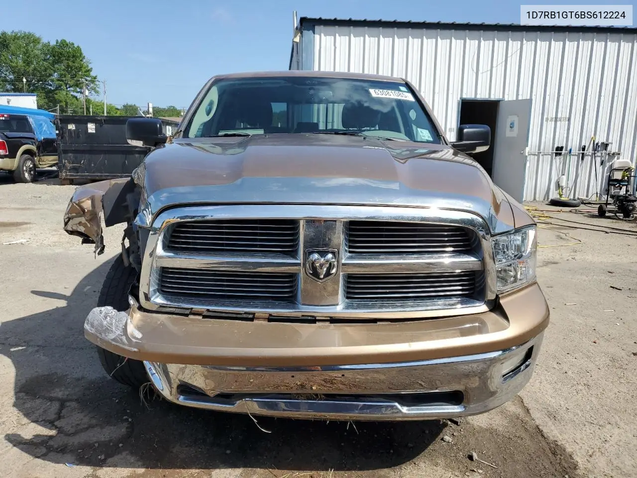 2011 Dodge Ram 1500 VIN: 1D7RB1GT6BS612224 Lot: 63081085
