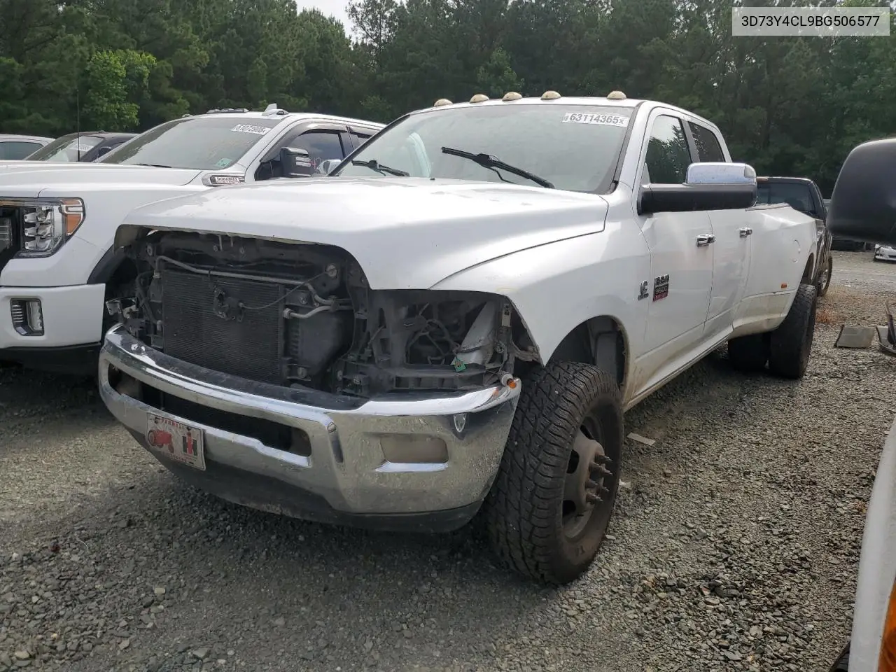 2011 Dodge Ram 3500 VIN: 3D73Y4CL9BG506577 Lot: 63114365