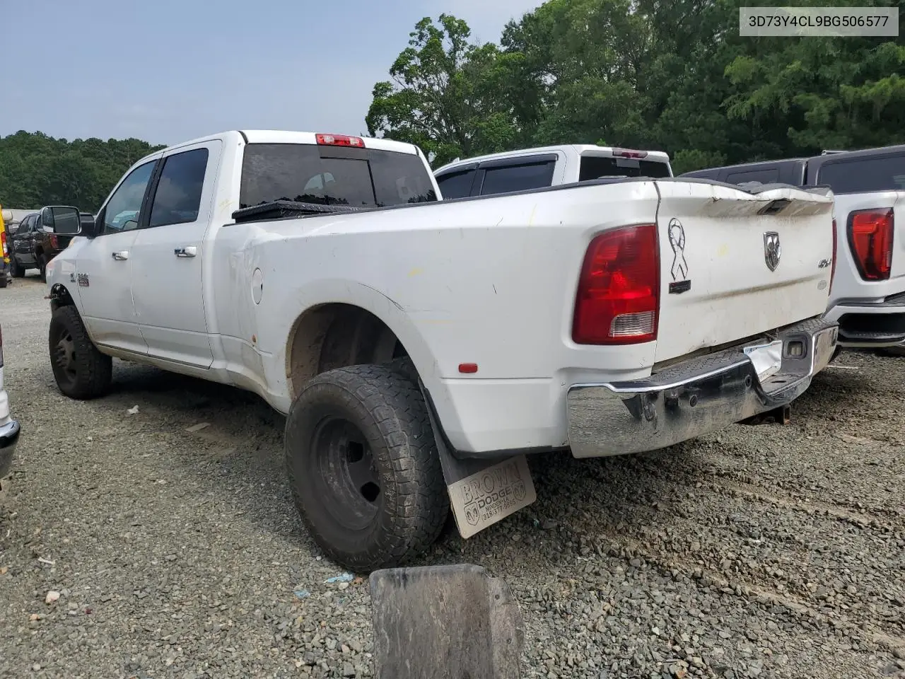2011 Dodge Ram 3500 VIN: 3D73Y4CL9BG506577 Lot: 63114365