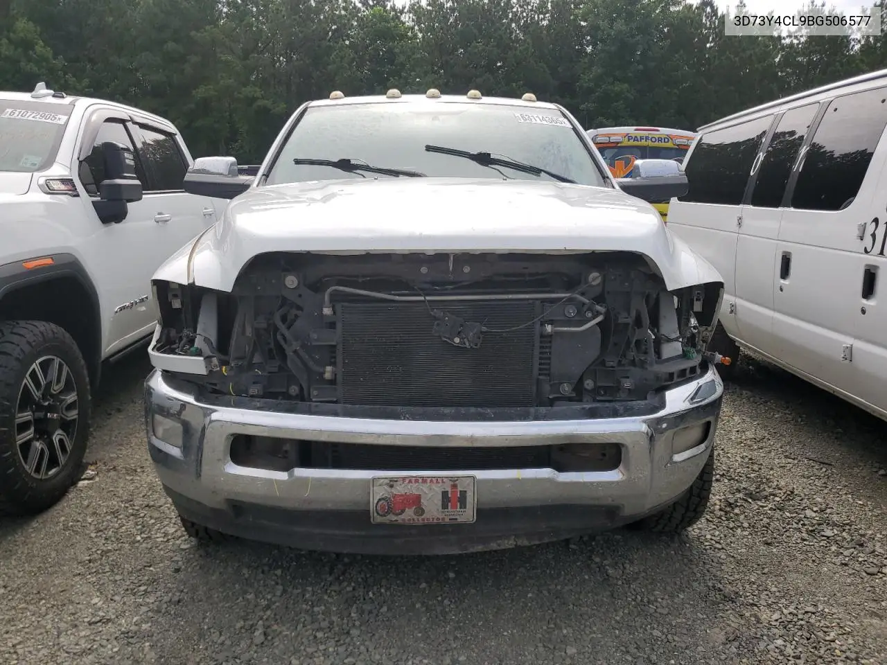 2011 Dodge Ram 3500 VIN: 3D73Y4CL9BG506577 Lot: 63114365