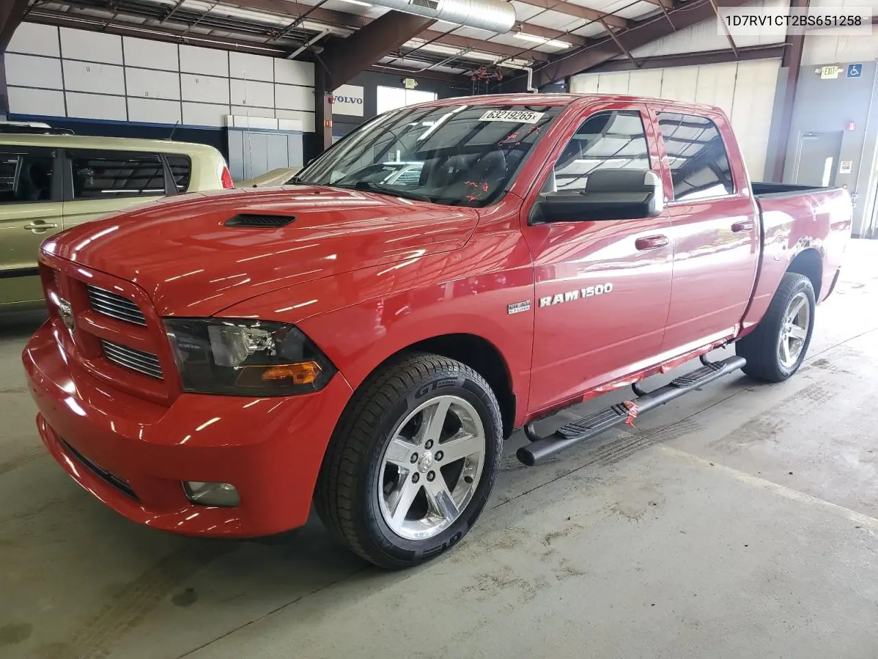 2011 Dodge Ram 1500 VIN: 1D7RV1CT2BS651258 Lot: 63219265