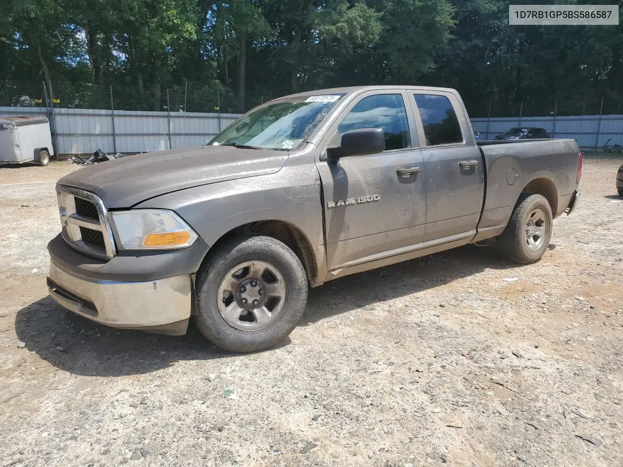 2011 Dodge Ram 1500 VIN: 1D7RB1GP5BS586587 Lot: 63270575