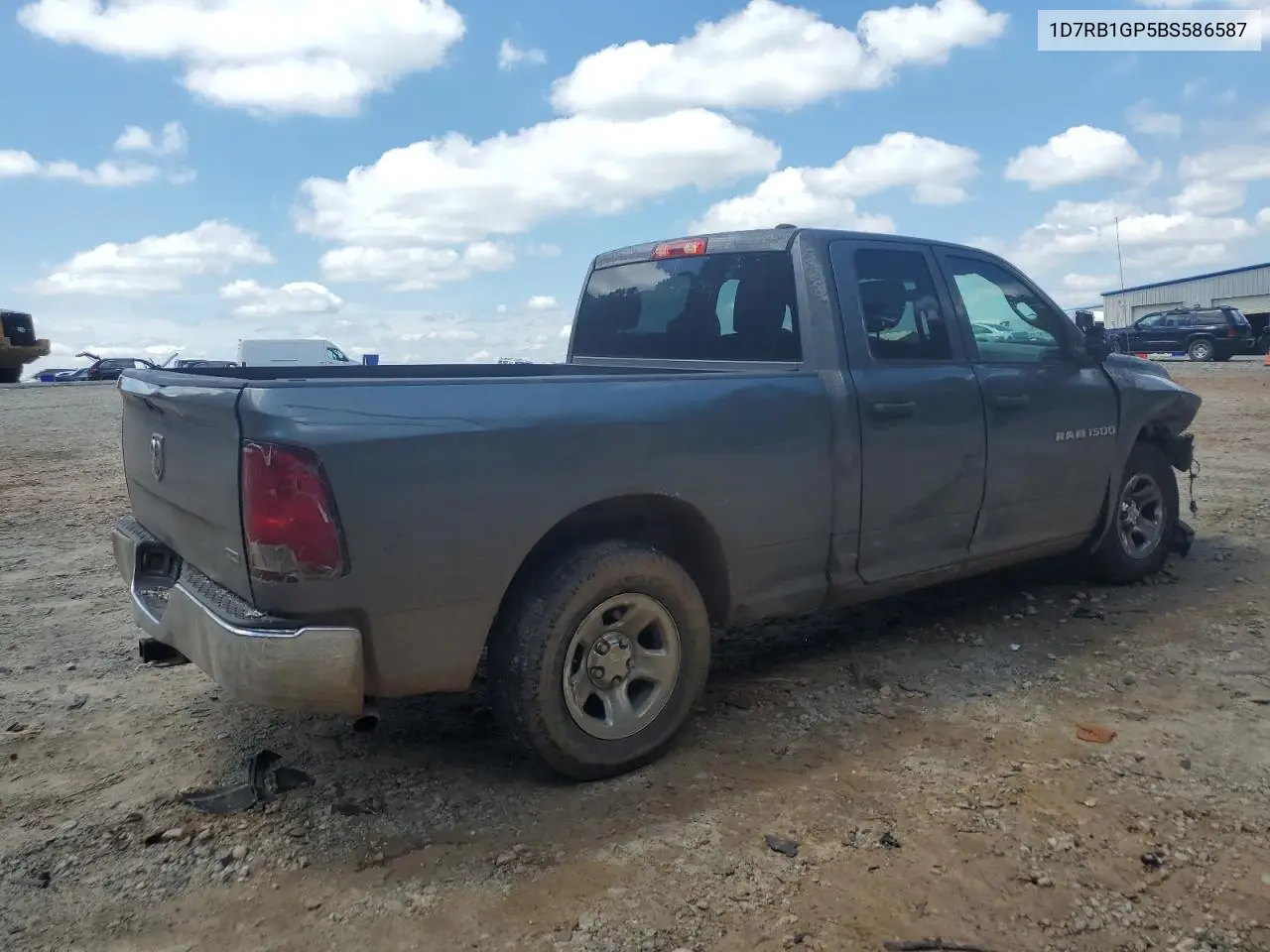2011 Dodge Ram 1500 VIN: 1D7RB1GP5BS586587 Lot: 63270575