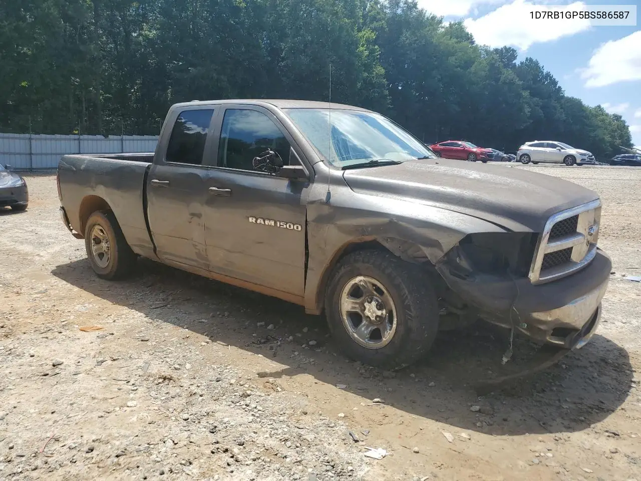 2011 Dodge Ram 1500 VIN: 1D7RB1GP5BS586587 Lot: 63270575