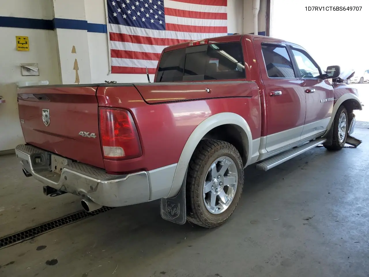 2011 Dodge Ram 1500 VIN: 1D7RV1CT6BS649707 Lot: 63321905