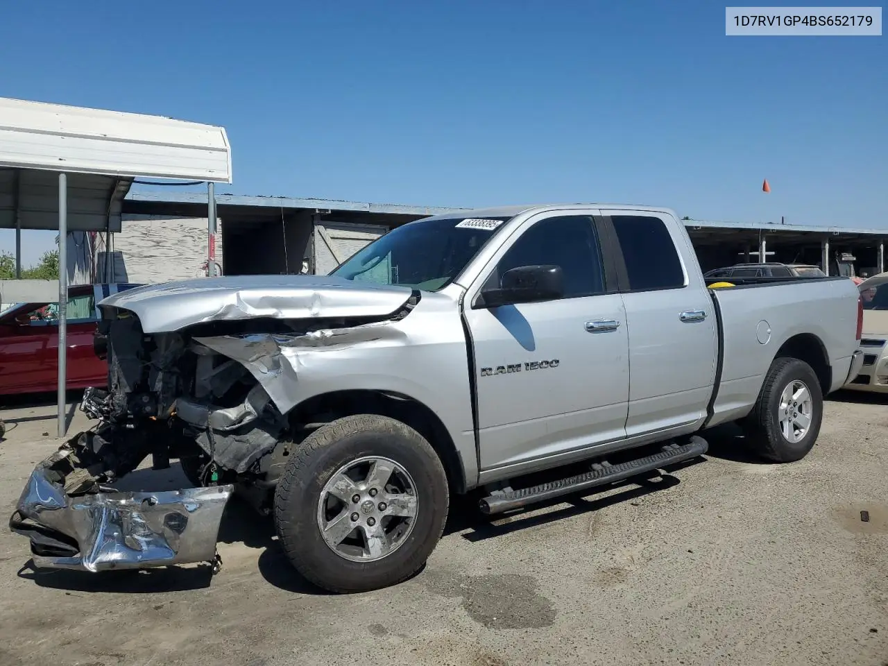 2011 Dodge Ram 1500 VIN: 1D7RV1GP4BS652179 Lot: 63338395