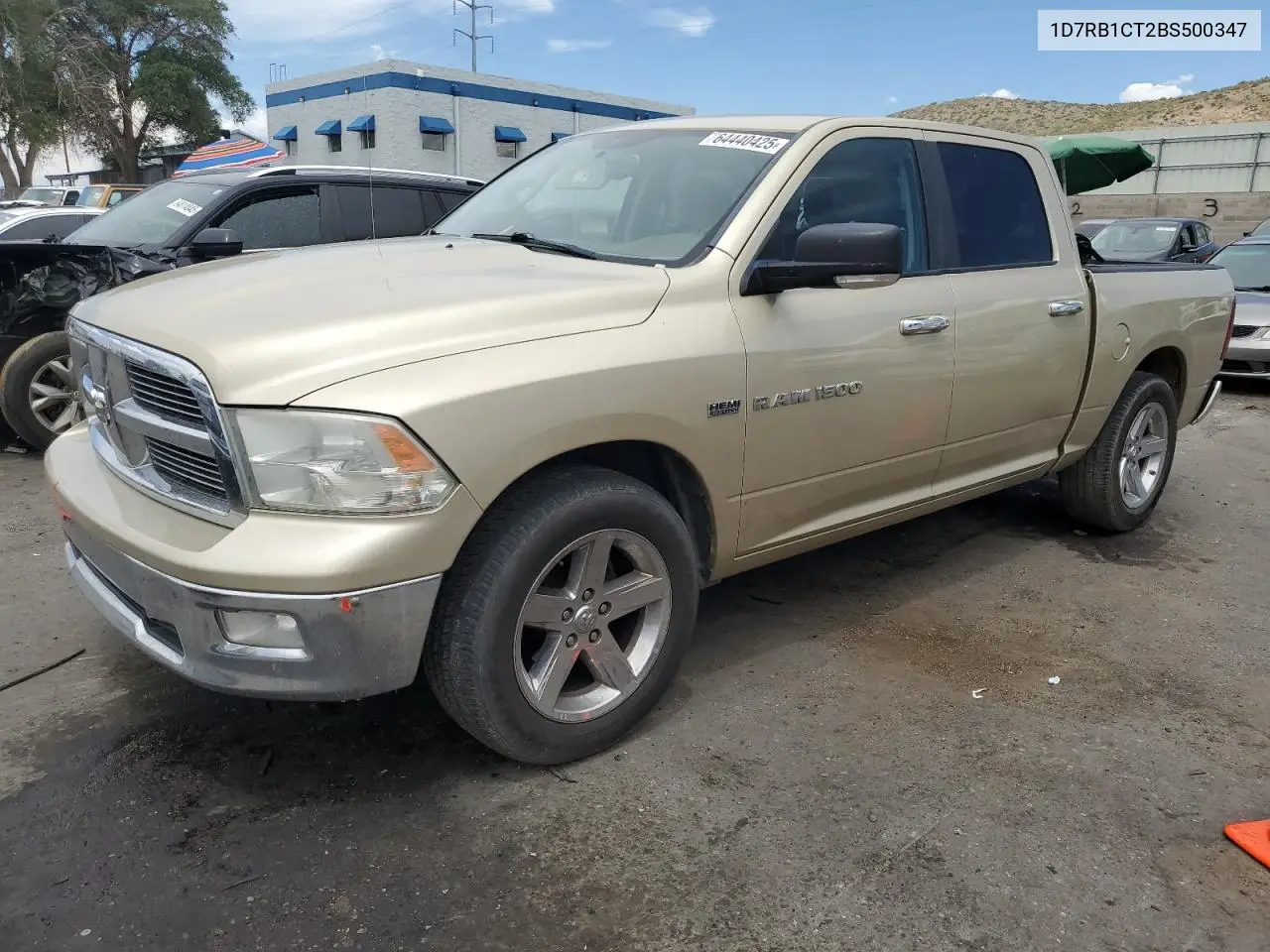 2011 Dodge Ram 1500 VIN: 1D7RB1CT2BS500347 Lot: 64440425