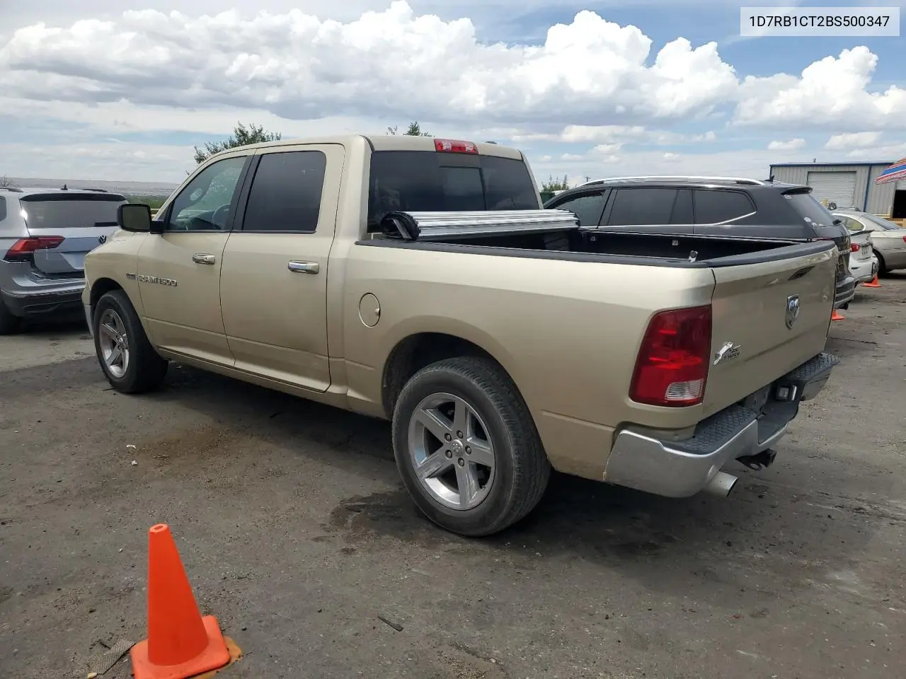 2011 Dodge Ram 1500 VIN: 1D7RB1CT2BS500347 Lot: 64440425