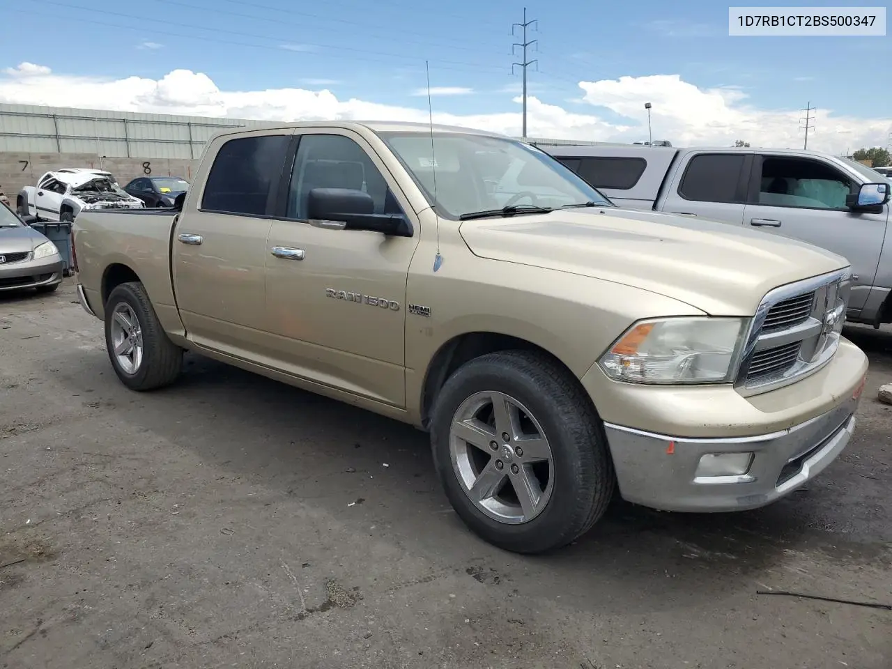 2011 Dodge Ram 1500 VIN: 1D7RB1CT2BS500347 Lot: 64440425
