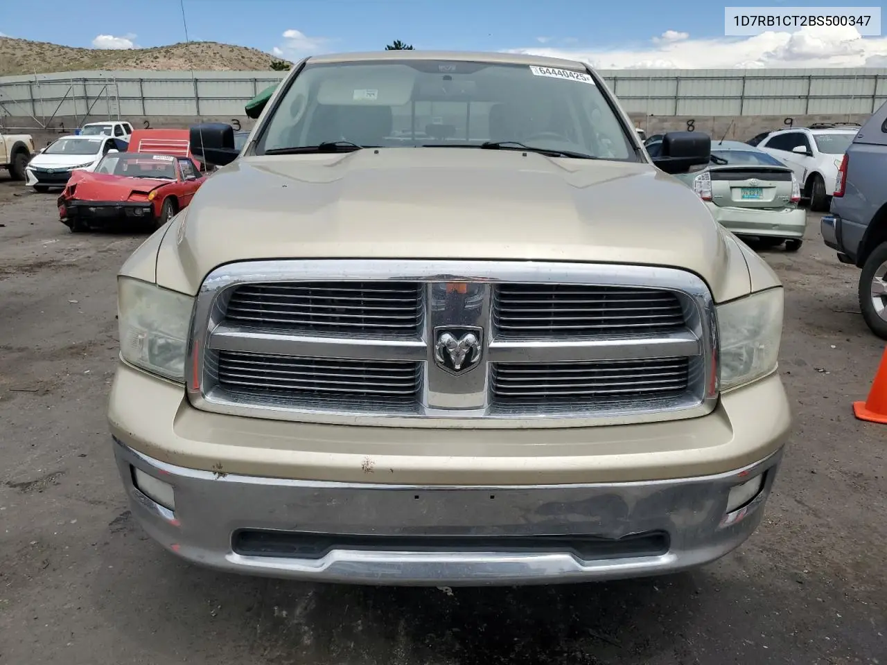 2011 Dodge Ram 1500 VIN: 1D7RB1CT2BS500347 Lot: 64440425