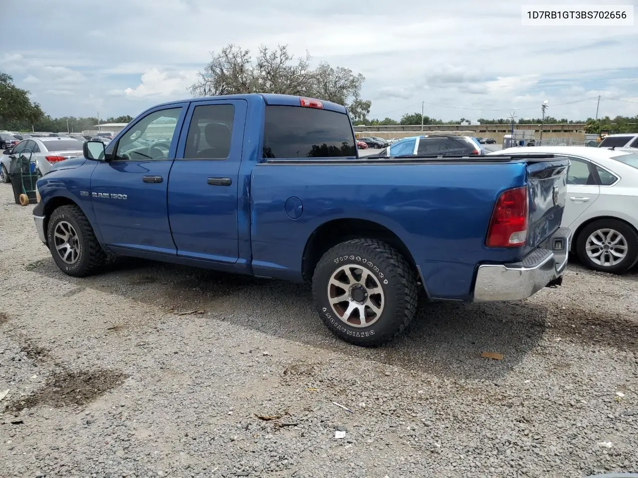 2011 Dodge Ram 1500 VIN: 1D7RB1GT3BS702656 Lot: 65832425